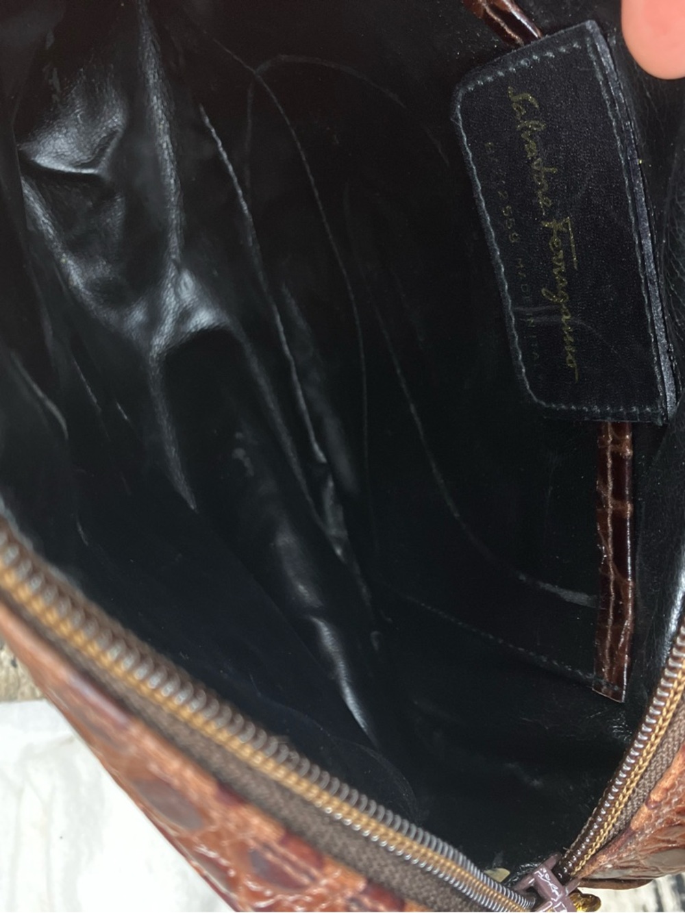 Salvatore Ferragamo VTG Vara leather bag - Picture 4 of 5